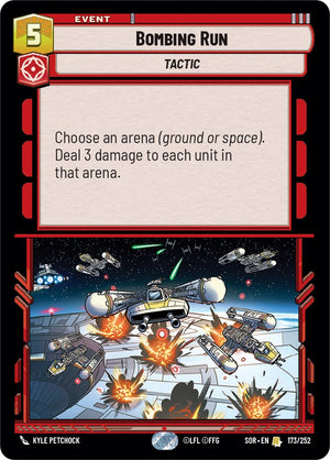 Bombing Run (173/252) [Spark of Rebellion] 