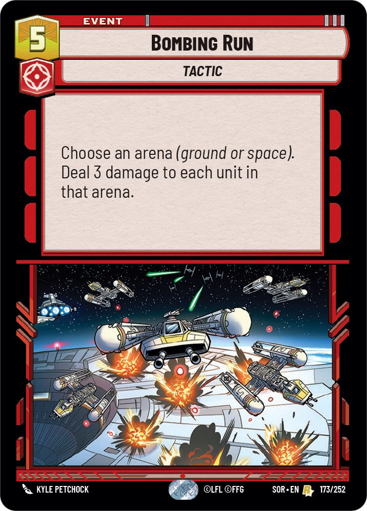 Bombing Run (173/252) [Spark of Rebellion] 