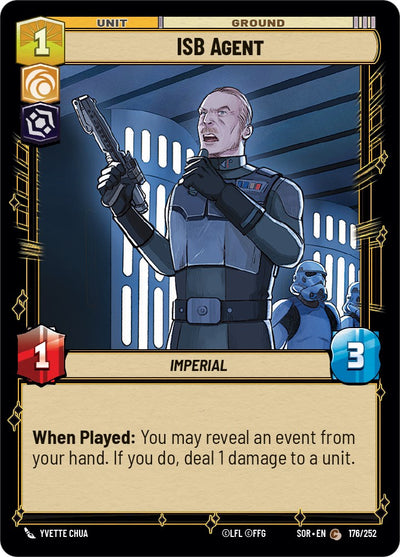ISB Agent (176/252) [Spark of Rebellion] 