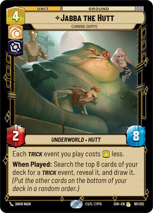 Jabba the Hutt - Cunning Daimyo (181/252) [Spark of Rebellion] 