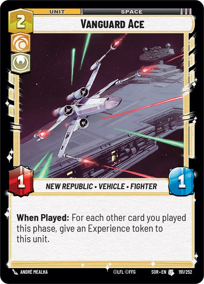 Vanguard Ace (191/252) [Spark of Rebellion] 