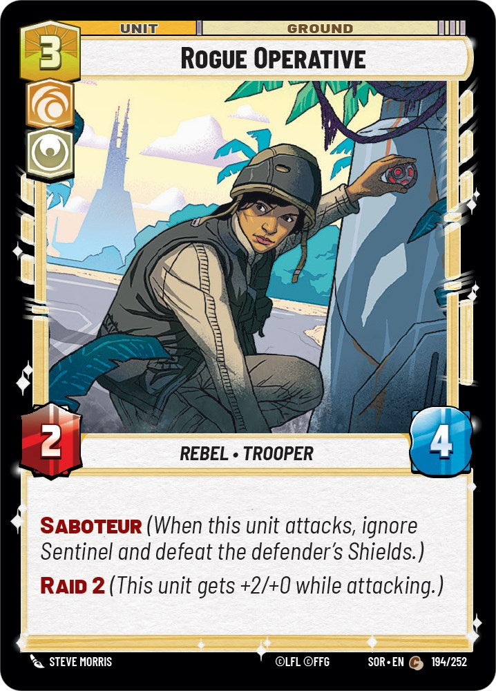 Rogue Operative (194/252) [Spark of Rebellion] 