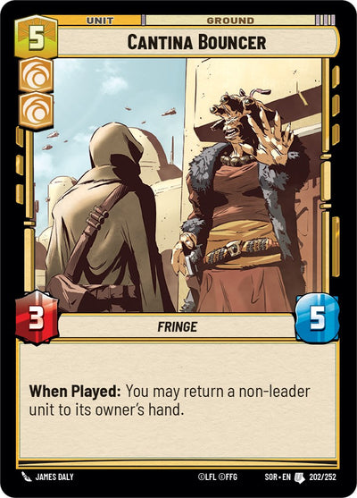 Cantina Bouncer (202/252) [Spark of Rebellion] 