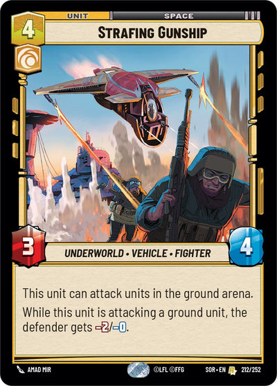 Strafing Gunship (212/252) [Spark of Rebellion] 