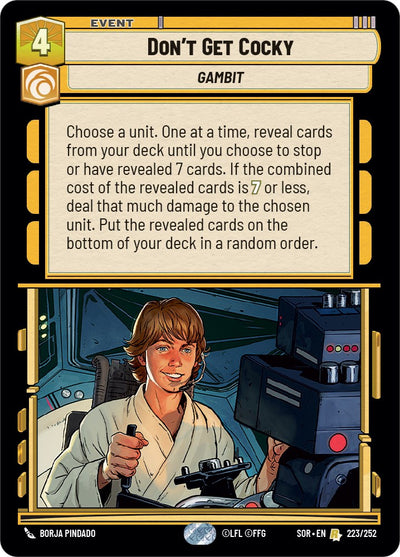 Don't Get Cocky (223/252) [Spark of Rebellion] 