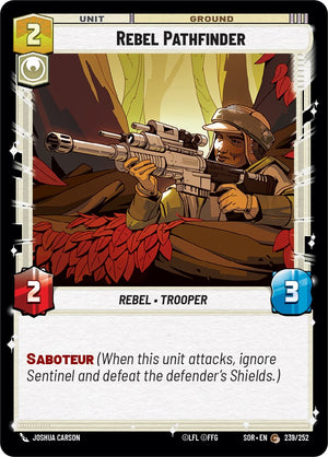Rebel Pathfinder (239/252) [Spark of Rebellion] 