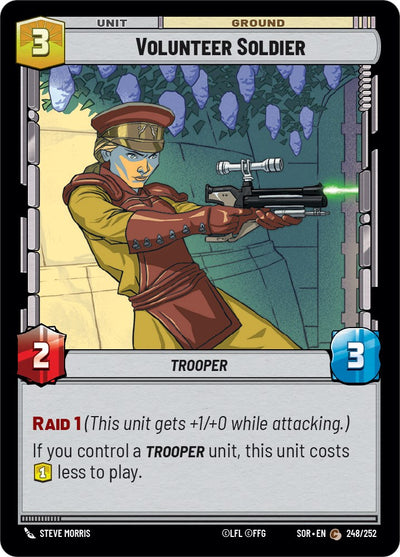 Volunteer Soldier (248/252) [Spark of Rebellion] 