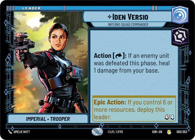 Iden Versio - Inferno Squad Commander (002/252) [Spark of Rebellion] 