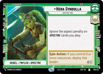 Hera Syndulla - Specter Two (008/252) [Spark of Rebellion] 
