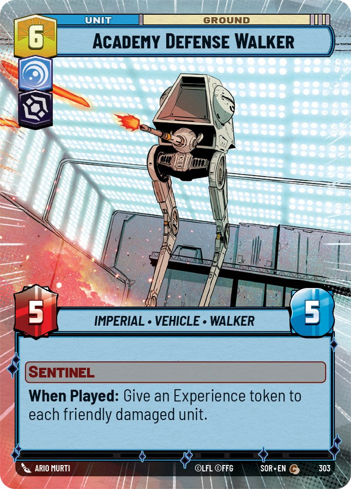 Academy Defense Walker (Hyperspace) (303) [Spark of Rebellion] 