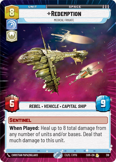 Redemption - Medical Frigate (Hyperspace) (318) [Spark of Rebellion] 