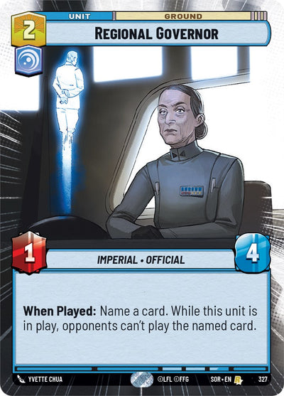 Regional Governor (Hyperspace) (327) [Spark of Rebellion] 