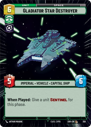 Gladiator Star Destroyer (Hyperspace) (350) [Spark of Rebellion] 