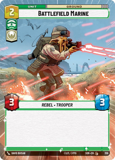Battlefield Marine (Hyperspace) (359) [Spark of Rebellion] 