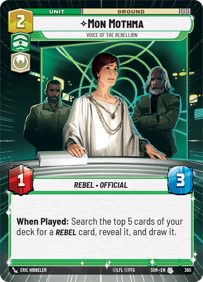 Mon Mothma - Voice of the Rebellion (Hyperspace) (360) [Spark of Rebellion] 