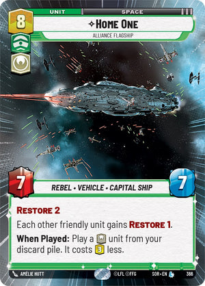 Home One - Alliance Flagship (Hyperspace) (366) [Spark of Rebellion] 