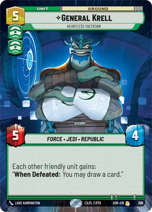 General Krell - Heartless Tactician (Hyperspace) (369) [Spark of Rebellion] 