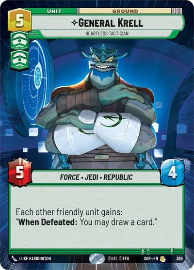 General Krell - Heartless Tactician (Hyperspace) (369) [Spark of Rebellion] 