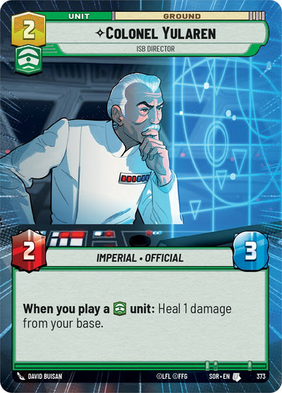Colonel Yularen - ISB Director (Hyperspace) (373) [Spark of Rebellion] 