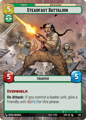 Steadfast Battalion (Hyperspace) (380) [Spark of Rebellion] 
