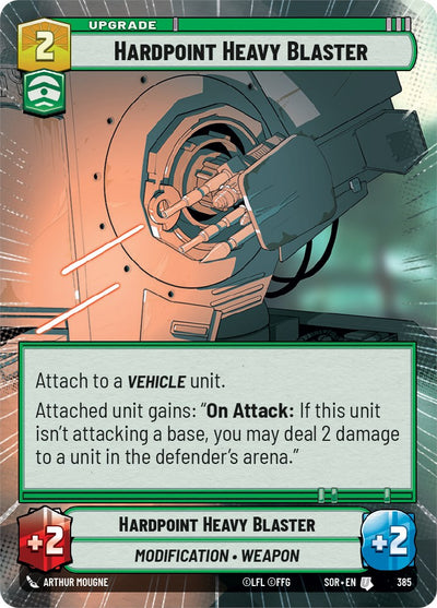Hardpoint Heavy Blaster (Hyperspace) (385) [Spark of Rebellion] 
