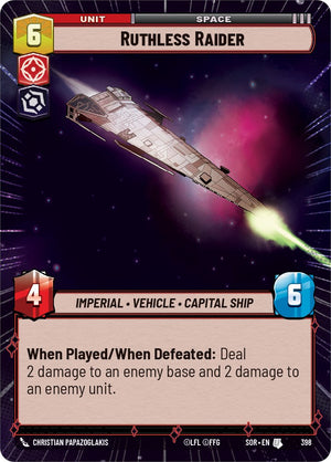 Ruthless Raider (Hyperspace) (398) [Spark of Rebellion] 
