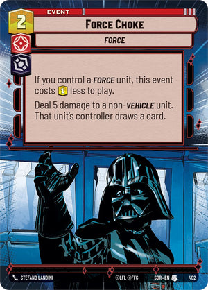 Force Choke (Hyperspace) (402) [Spark of Rebellion] 