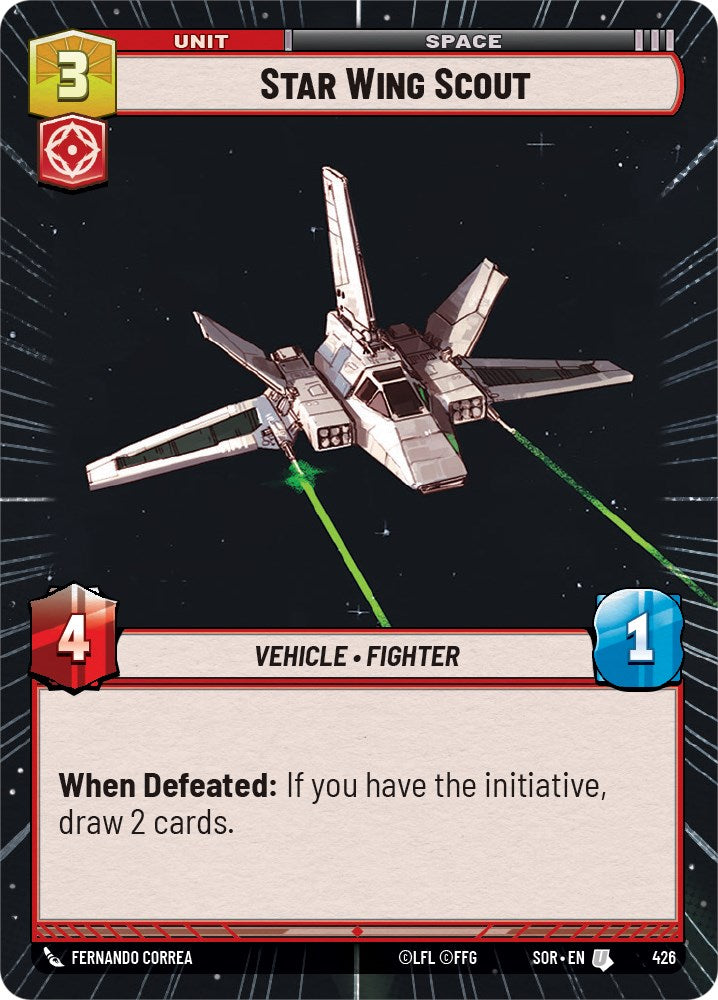 Star Wing Scout (Hyperspace) (426) [Spark of Rebellion] 