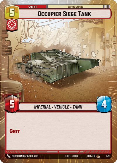 Occupy Siege Tank (Hyperspace) (428) [Spark of Rebellion] 