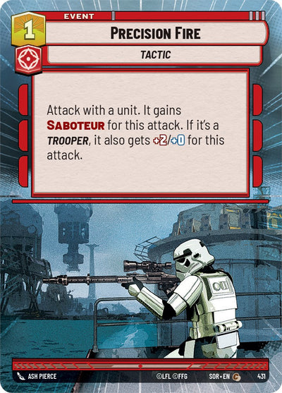 Precision Fire (Hyperspace) (431) [Spark of Rebellion] 