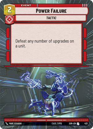 Power Failure (Hyperspace) (433) [Spark of Rebellion] 
