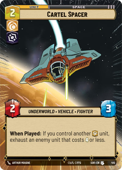 Cartel Spacer (Hyperspace) (441) [Spark of Rebellion] 