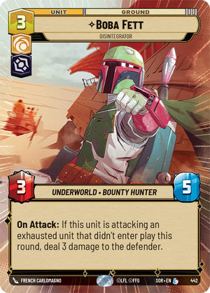 Boba Fett - Disintegrator (Hyperspace) (442) [Spark of Rebellion] 