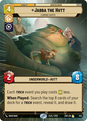 Jabba the Hutt - Cunning Daimyo (Hyperspace) (444) [Spark of Rebellion] 
