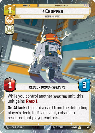 Chopper - Metal Menace (Hyperspace) (451) [Spark of Rebellion] 