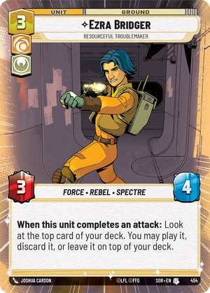 Ezra Bridger - Resourceful Troublemaker (Hyperspace) (454) [Spark of Rebellion] 