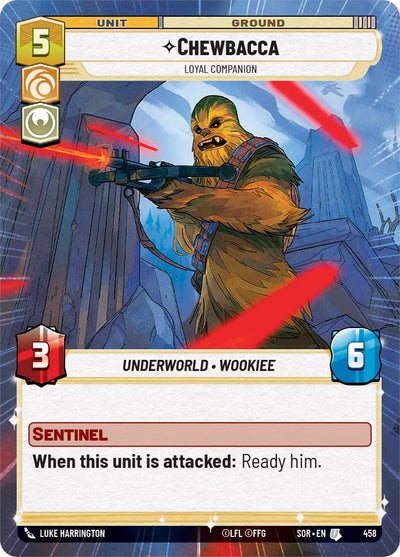 Chewbacca - Loyal Companion (Hyperspace) (458) [Spark of Rebellion] 