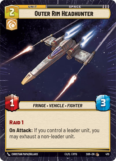 Outer Rim Headhunter (Hyperspace) (470) [Spark of Rebellion] 