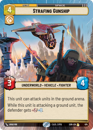 Strafing Gunship (Hyperspace) (474) [Spark of Rebellion] 