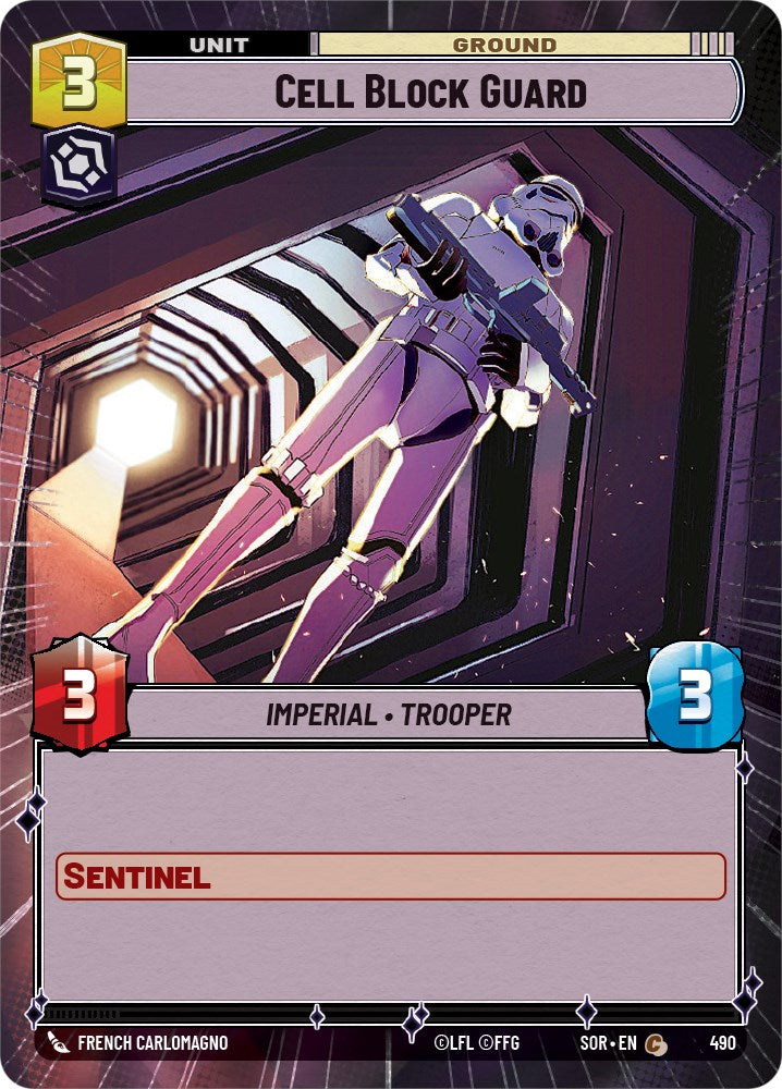 Cell Block Guard (Hyperspace) (490) [Spark of Rebellion] 