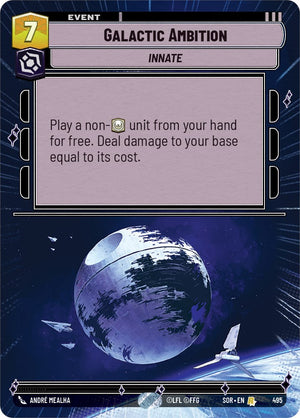 Galactic Ambition (Hyperspace) (495) [Spark of Rebellion] 