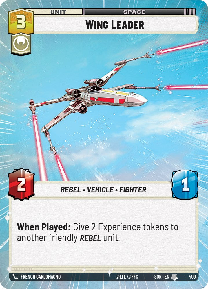 Wing Leader (Hyperspace) (499) [Spark of Rebellion] 