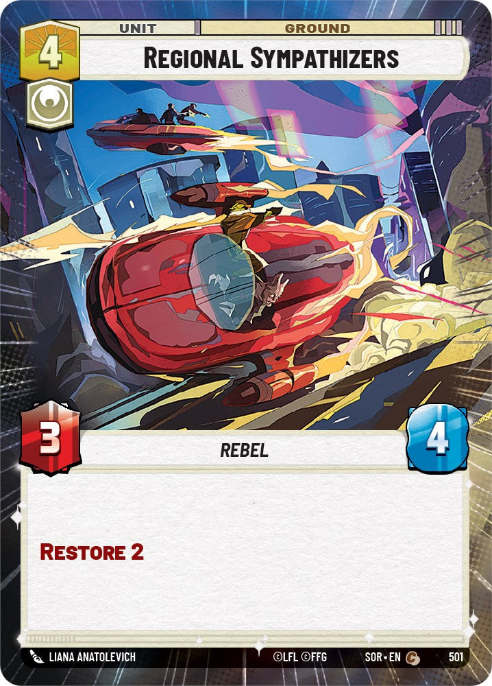 Regional Sympathizers (Hyperspace) (501) [Spark of Rebellion] 