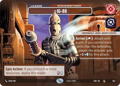 IG-88 - Ruthless Bounty Hunter (Showcase) (262) [Spark of Rebellion] 