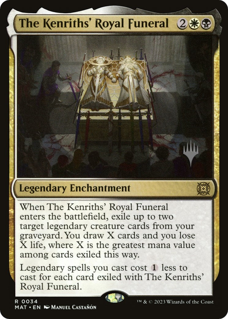 The Kenriths' Royal Funeral (Promo Pack) [Murders at Karlov Manor Promos] 