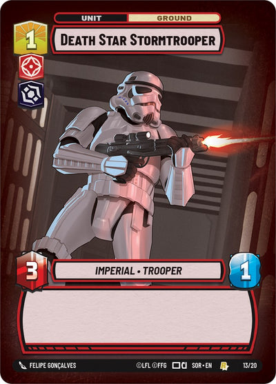 Death Star Stormtrooper (Weekly Play Promo) (13/20) [Spark of Rebellion Promos] 