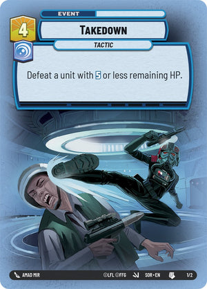 Takedown (Store Showdown Promo) (1/2) [Spark of Rebellion Promos] 