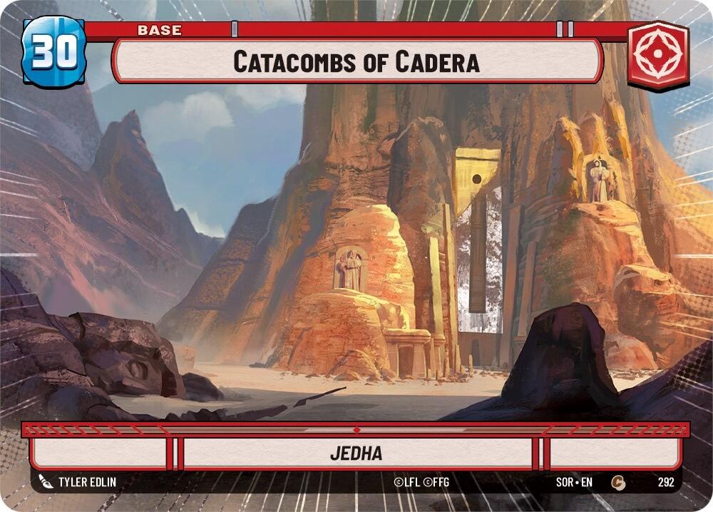 Catacombs of Cadera // Shield (Hyperspace) (292 // T04) [Spark of Rebellion] 