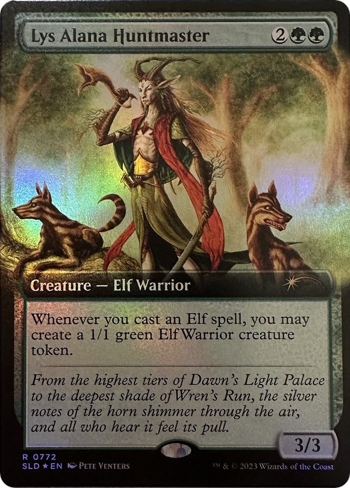 Lily Alana Huntmaster (Extended Art) [Secret Lair Drop Series] 