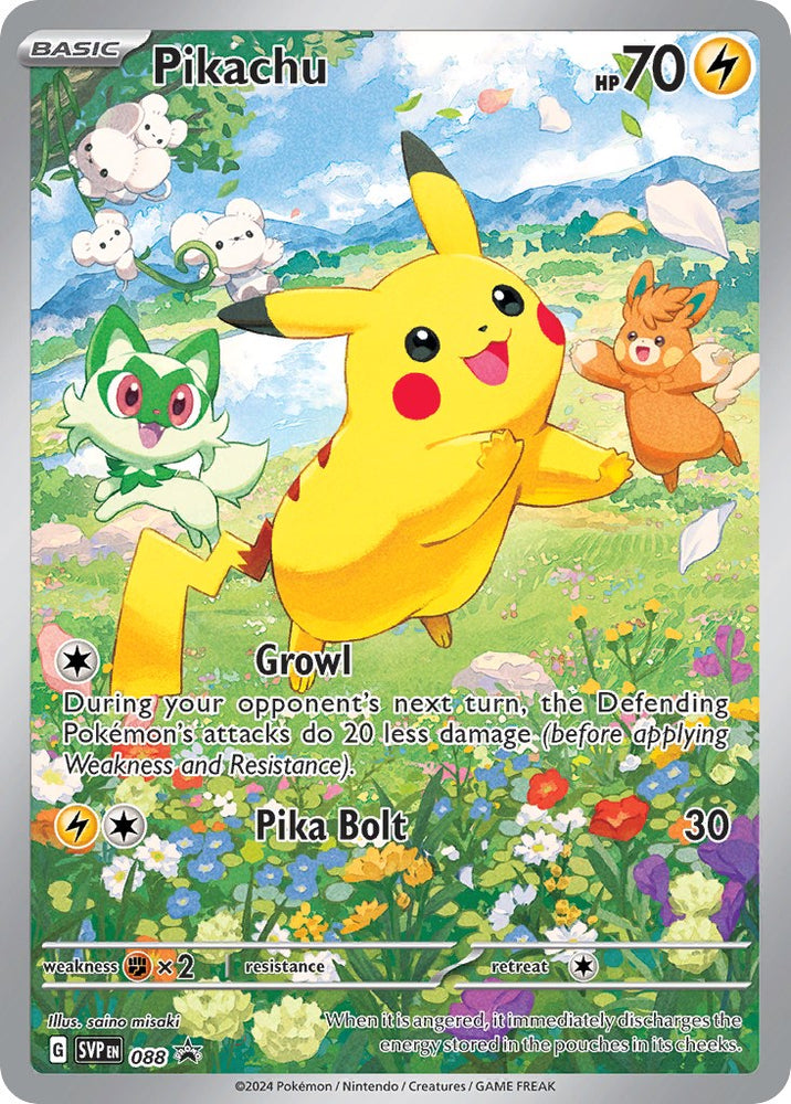 Pikachu (088) [Scarlet &amp; Violet: Black Star Promos] 